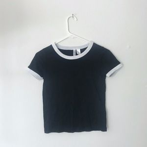 H&M Black T-Shirt